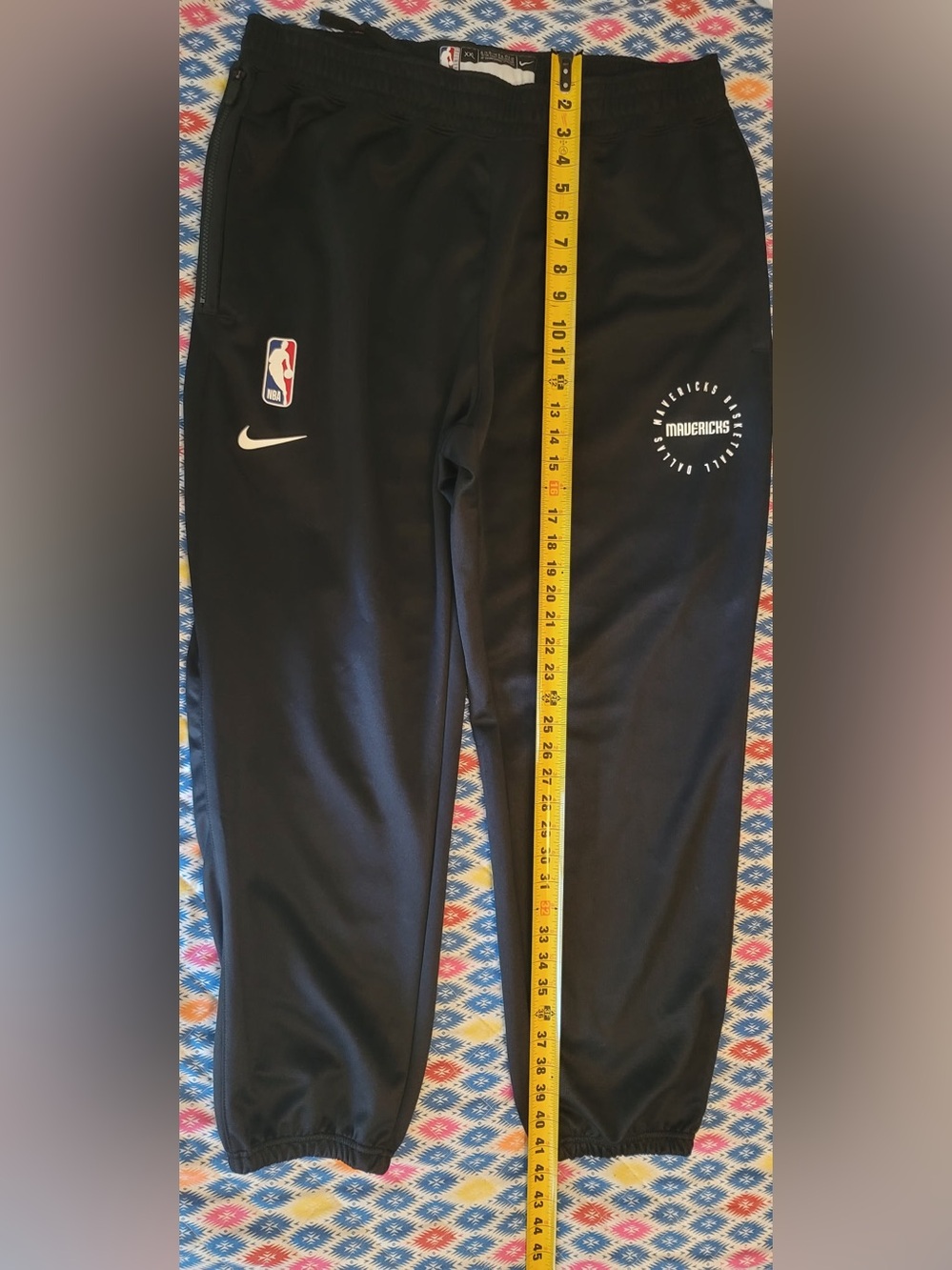 Anthony Davis Maverick Nike NBA Black Athletic Black Pants and Muscle Tee XXL